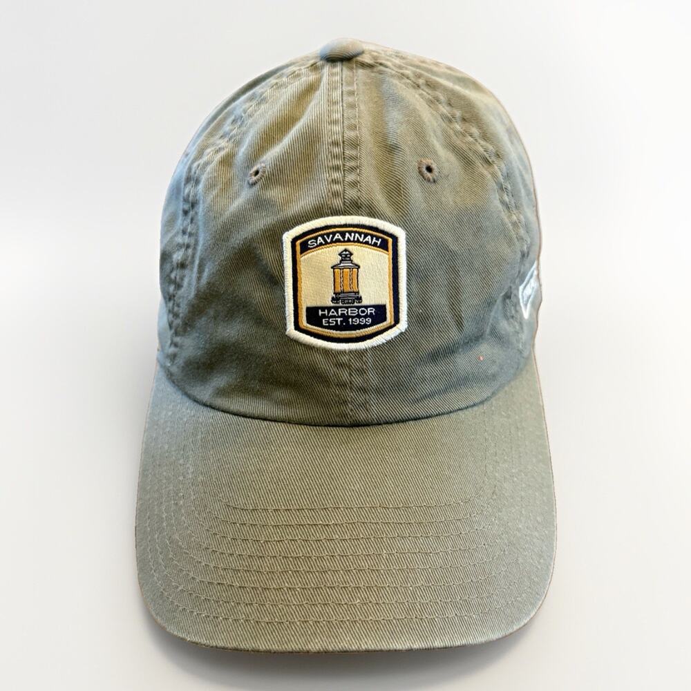 Savannah Harbor Est. 1999 American Needle Adjustable Strapback Hat Baseball Cap